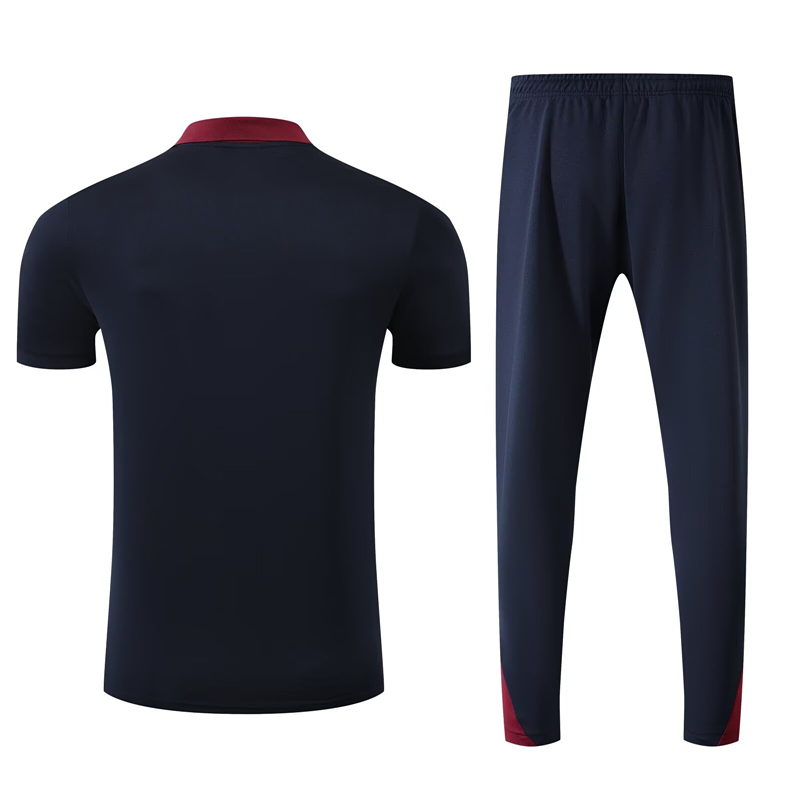 2025-2026 England Royal Blue Thailand Polo Uniform-4627