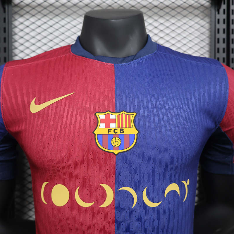 Player Version 2024-2025 Special Version Barcelona Red&Blue Thailand Soccer Jersey AAA-888
