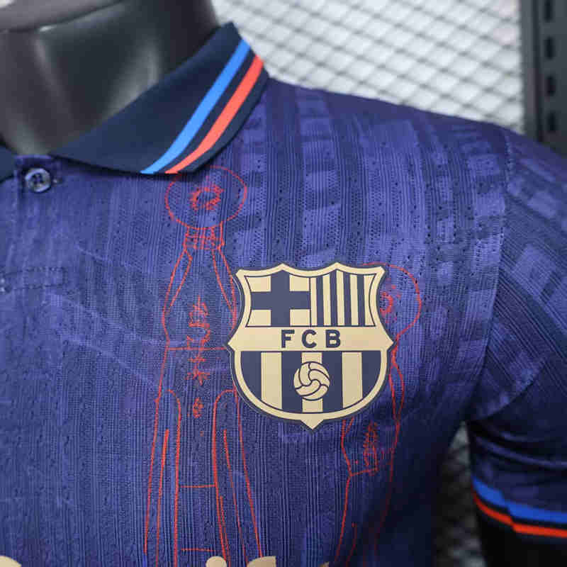 Player Version 2025-2026 Special Edition Barcelona Barcelona Purple Thailand Soccer Jersey AAA-888