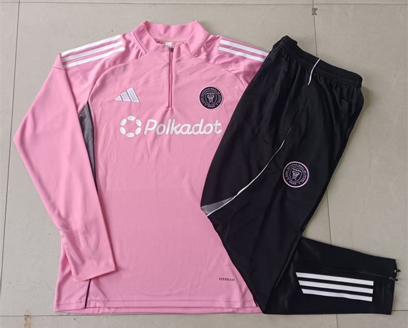 2025-2026 Inter Miami Pink Thailand Soccer Tracksuit-815