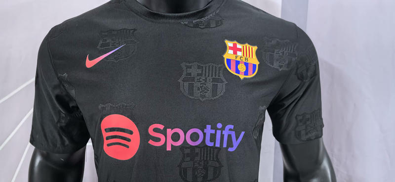 Player Version 2025-2026 Special Edition Barcelona Black Thailand Soccer Jersey AAA-0871