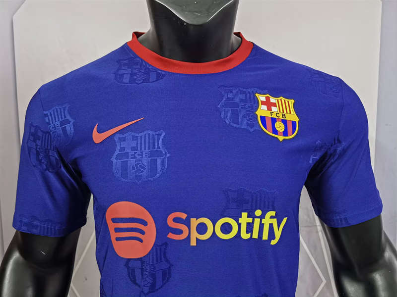 Player Version 2025-2026 Special Edition Barcelona Blue Thailand Soccer Jersey AAA-9609