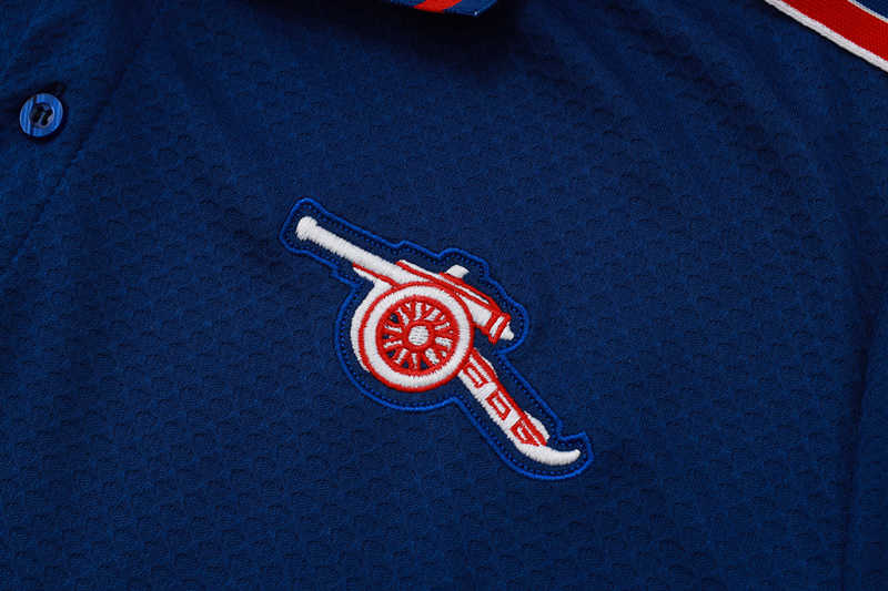 2025-2026 Retro Version Arsenal Blue Thailand Polo Shirts-815