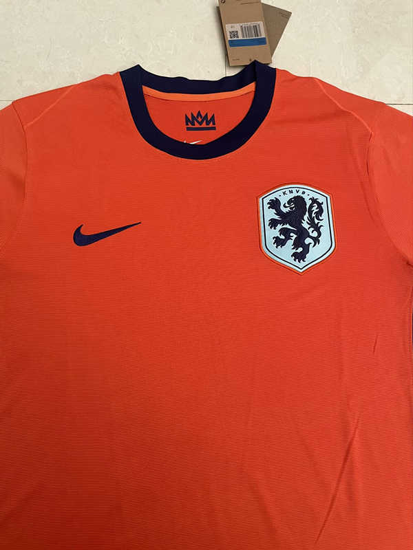 2024-2025 Netherlands Home Orange Thailand Soccer Jersey AAA-818