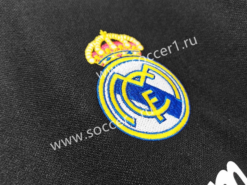 Retro Version 08-09 Real Madrid Away Black Thailand Soccer Jersey AAA-C1046
