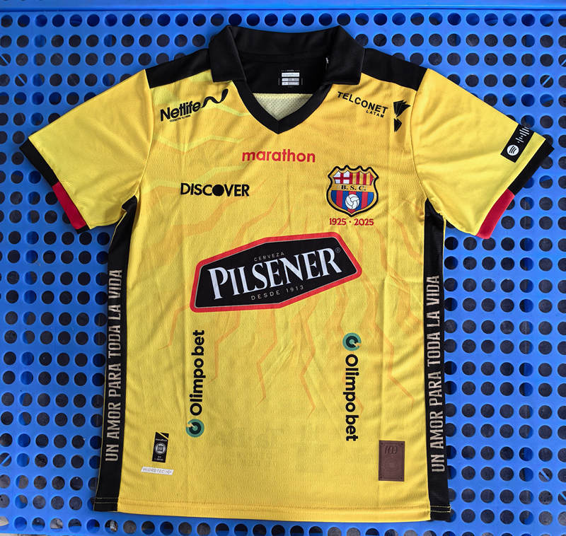 2025-2026 100 Anniversary Barcelona Yellow Thailand Soccer Jersey AAA-2733