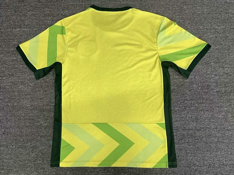 2025-26 Australia Home Yellow Thailand Soccer Jersey AAA-2483