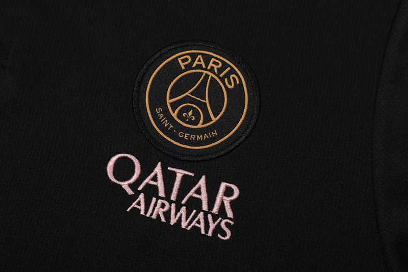 2025-26 Paris SG Black Thailand Polo Uniform-4627