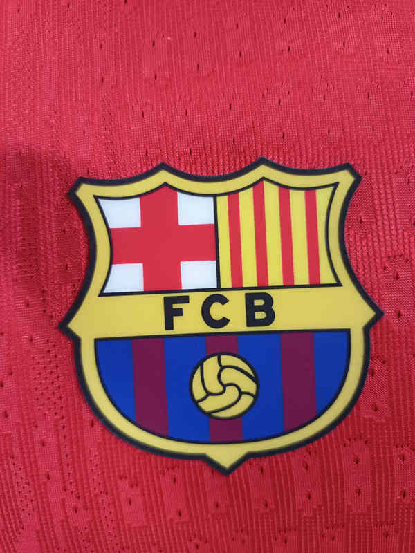 Player Version 2025-2026 Special Version Barcelona Red Thailand Soccer Jersey AAA-0871