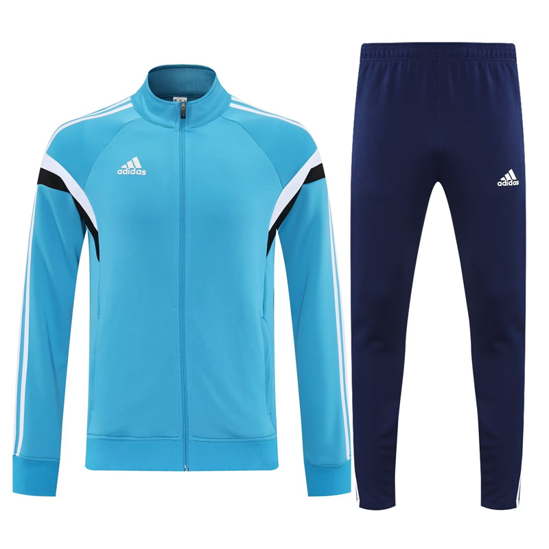 2025-2026 Adidas Light Blue Thailand Soccer Jacket Uniform-4627