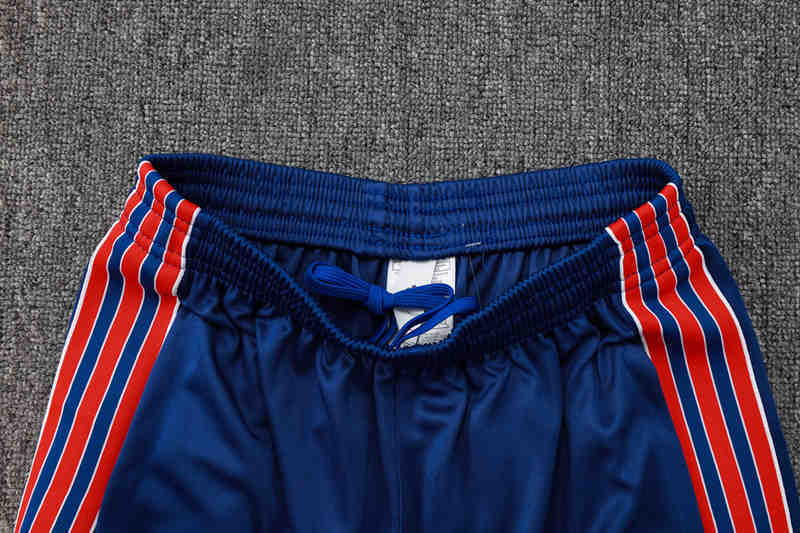 2025-2026 Arsenal Royal Blue Vest-Sleeve Thailand Soccer Tracksuit-815