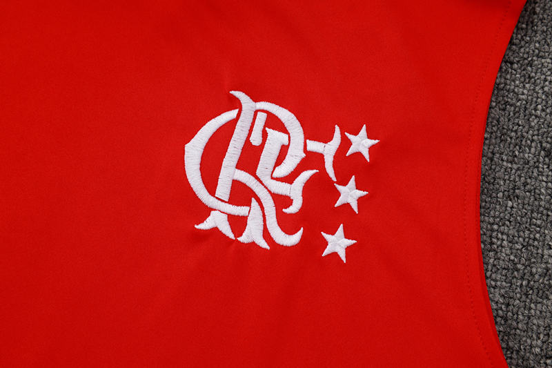 2025-2026 Flamengo Red Vest-sleeved Thailand Soccer Tracksuit-815