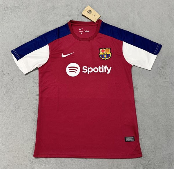 (S-4XL) 2025-2026 Special Version Barcelona Red Thailand Soccer Jersey AAA-4506