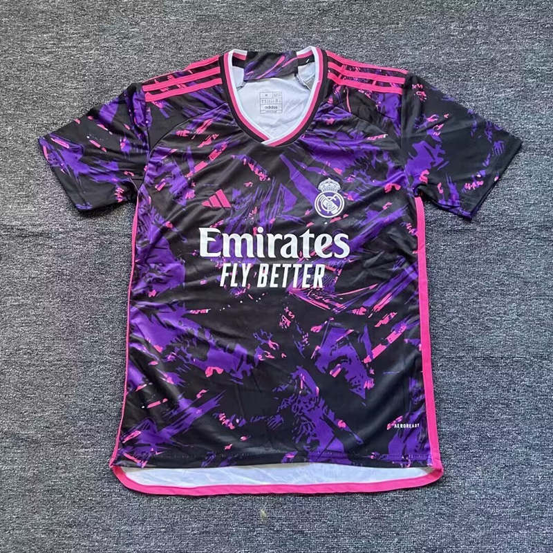 2024-2025 Special Version Real Madrid Pink Thailand Soccer Jersey AAA-7209