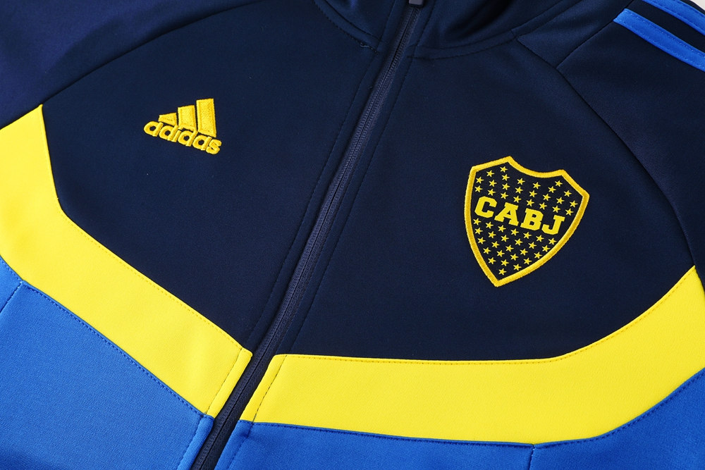 2024-2025 Boca Juniors Camouflage Blue Thailand Soccer Jacket -LH