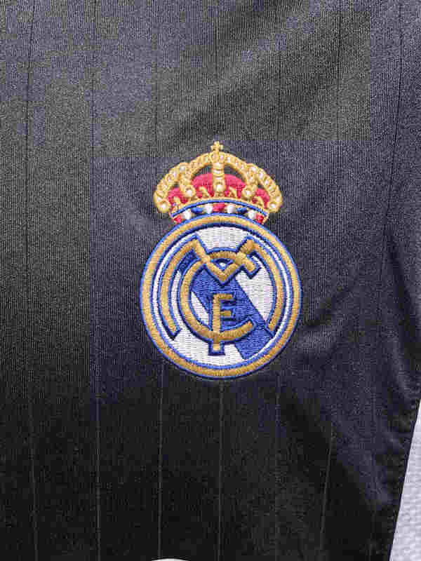 Retro Version 06-07 Real Madrid Away Black Thailand Soccer Jersey AAA-4442