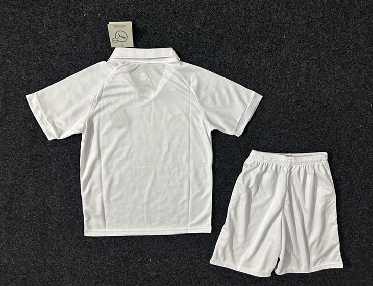 2024-2025 125th Anniversary Olympique de Marseille White Kid/Youth Soccer Uniform-GB