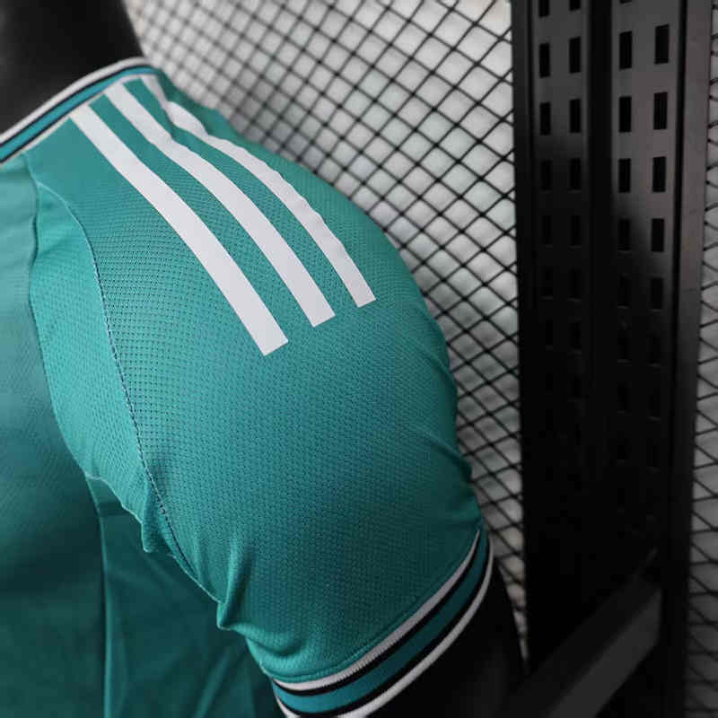 Player Version 2025-26 Liverpool 2nd Away Blue&Green Thailand Soccer Jersey AAA-888