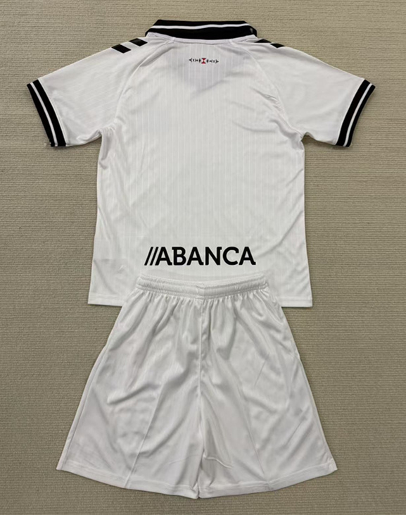 2025-2026 Celta de Vigo Goalkeeper White Kids/Youth Soccer Uniform-AY