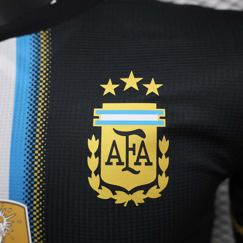Player Version 2024-2025 Special Version Argentina Black Thailand Soccer Jersey AAA-888