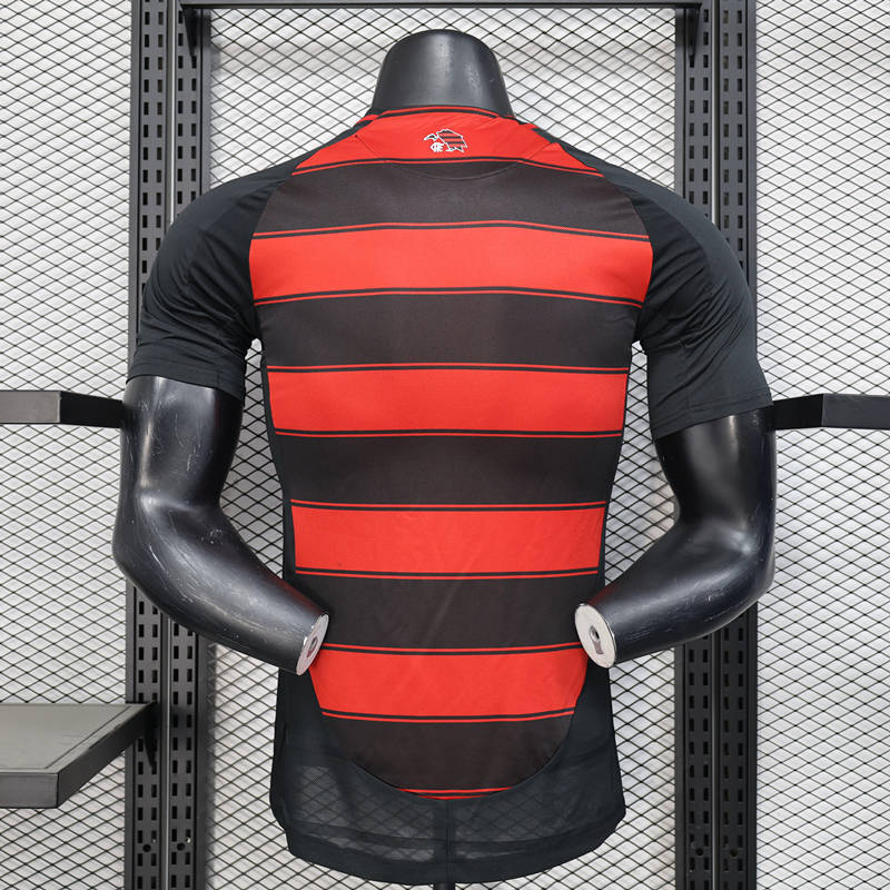 Player Version 2025-26 Flamengo Home Red& Black Thailand Soccer Jersey AAA-888