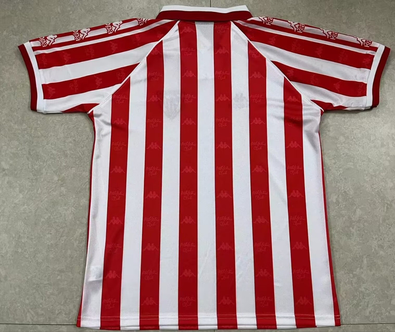 Retro Version 95-97 Athletic Bilbao Red&White Thailand Soccer Jersey AAA-7T