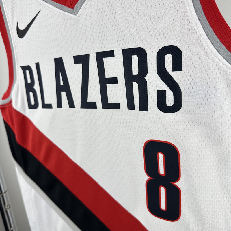 2023 Portland Trail Blazers White #8 NBA Jersey-311