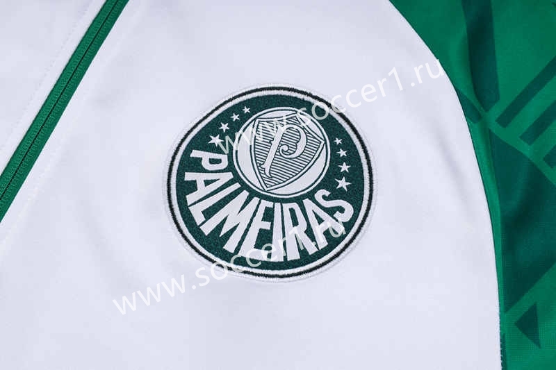 2023-2024 SE Palmeiras White Thailand Soccer Jacket Uniform-815