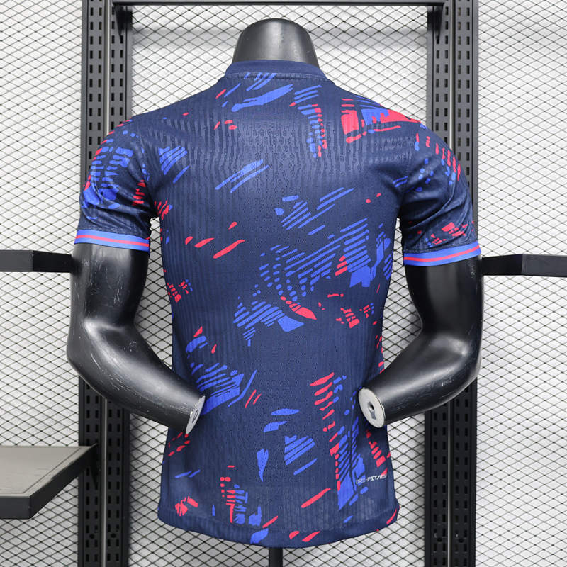 Player Version 2025-2026 Special Edition Barcelona Black &Blue Thailand Soccer Jersey AAA-888
