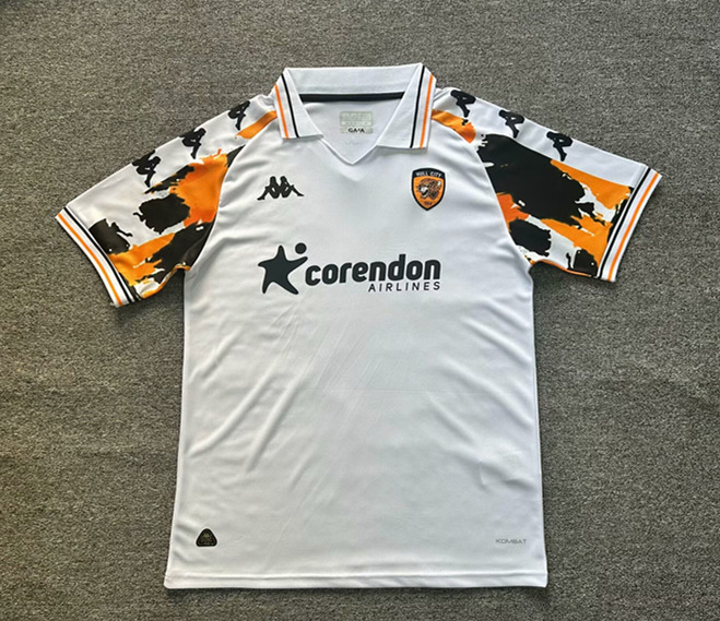 2024-2025 Hull City Away White Thailand Soccer Jersey AAA-512