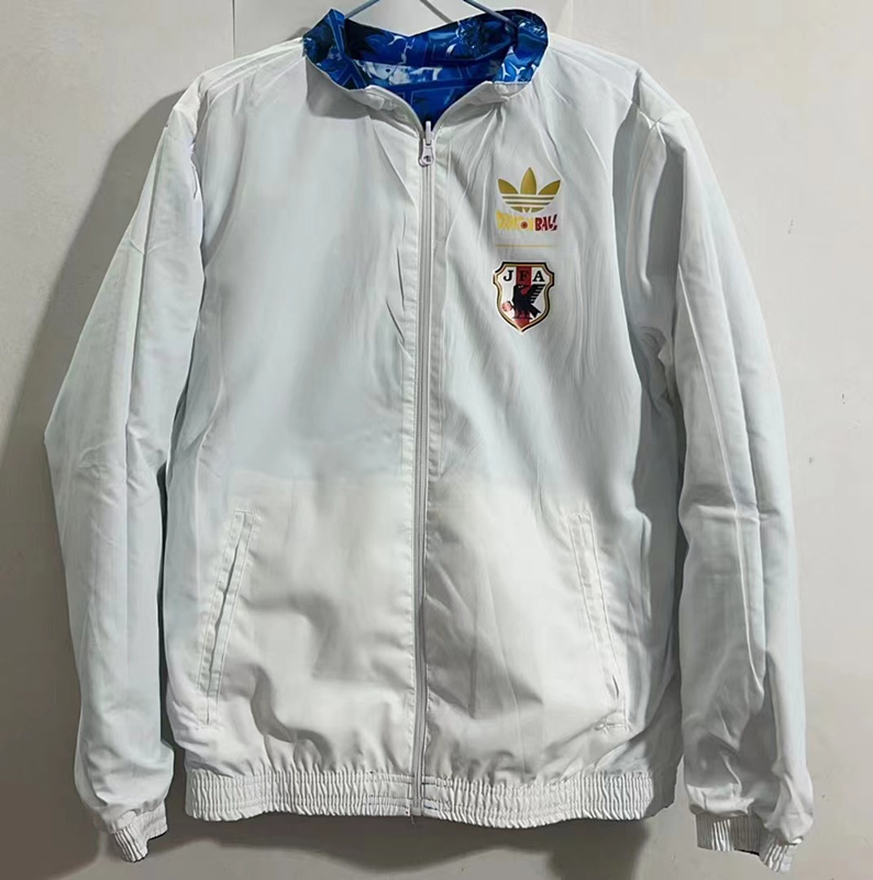(S-3XL) 2024-2025 Japan Blue&White Double-Sided Wear Thailand Trench Coats-0255
