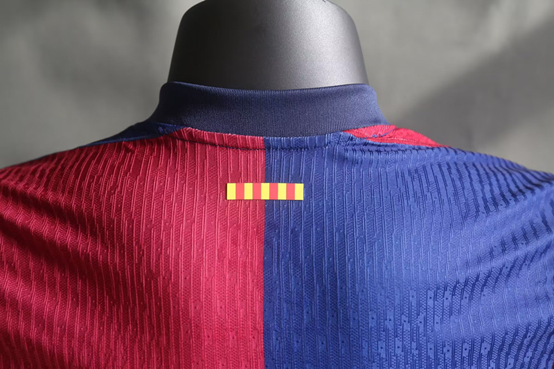 (S-3XL) Player Version 2024-2025 Barcelona Home Red&Blue Thailand Soccer Jersey AAA-518