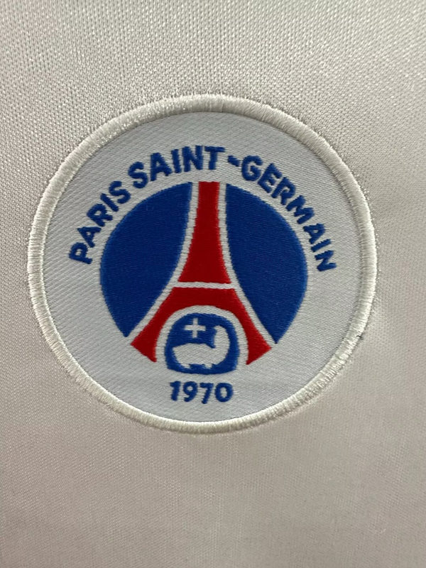 Retro Version 98-99 Paris Away White Thailand Soccer Jersey AAA-811