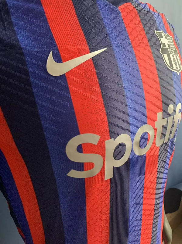 Player Version 2024-2025 Special Version Barcelona Home Red&Blue Thailand Soccer Jersey AAA-518