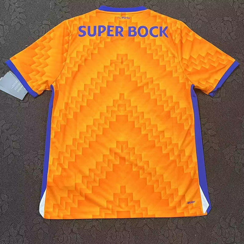 (S-3XL) 2024-2025 Porto Away Orange Thailand Soccer Jersey AAA-HR