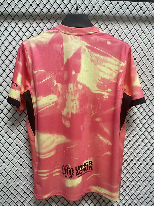 (S-4XL) 2024-2025 Special Version Barcelona Pink Thailand Soccer Jersey AAA-GB