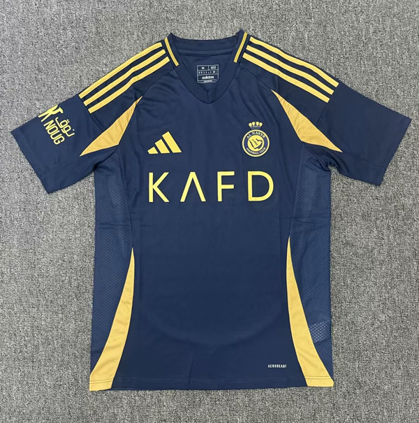 2024-2025 Al-Nassr FC Away Royal Blue Thailand Soccer Jersey AAA