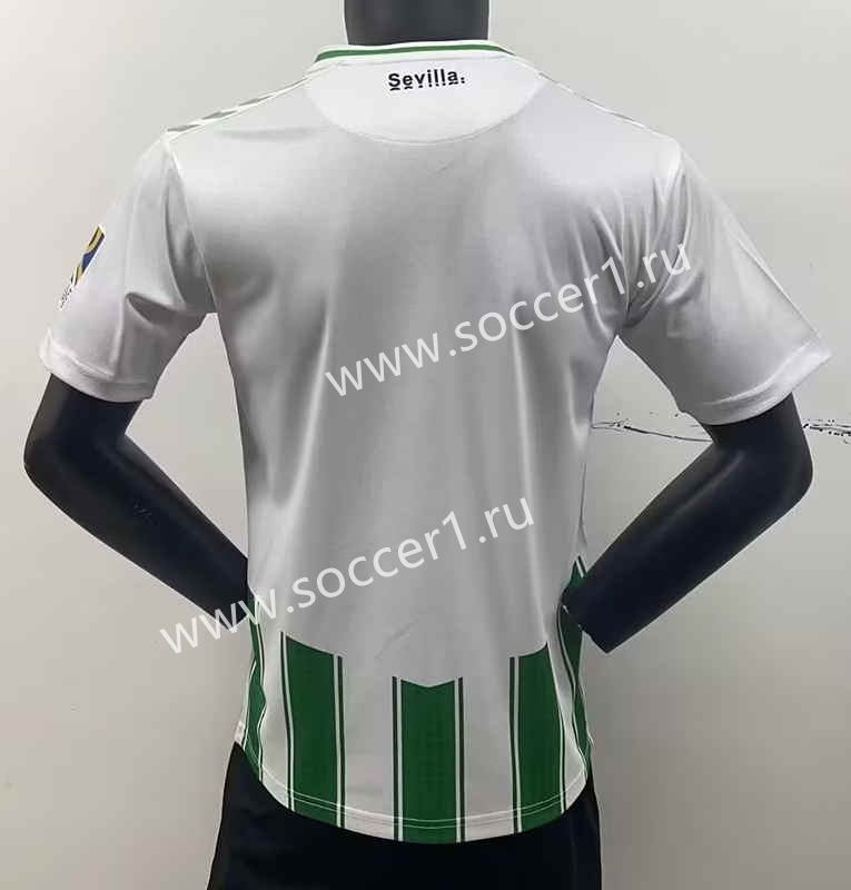 2023-2024 Real Betis Home White&Green Thailand Soccer Jersey-0009
