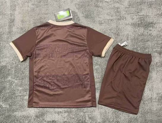 2025-26 Flamengo Special Edition Brown Kids/Youth Soccer Uniform-2483