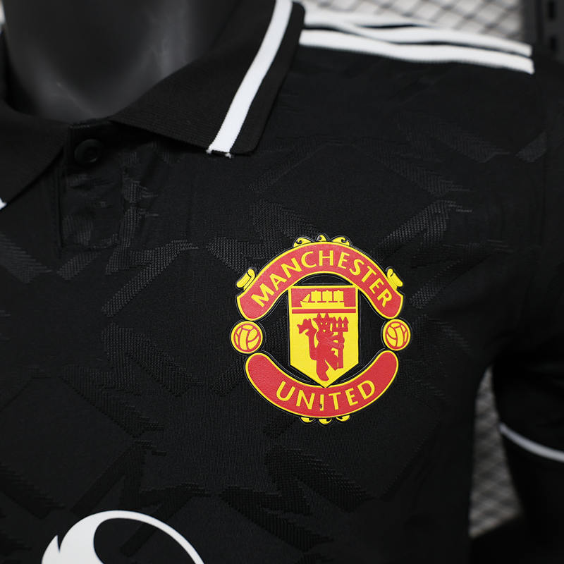 Player Version 2024-2025 Special Version Manchester United Black Thailand Soccer Jersey AAA-888