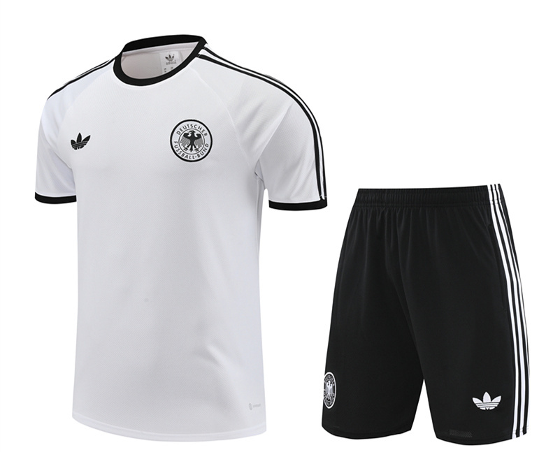 2024-2025 Germany White Thailand Soccer Uniform-4627