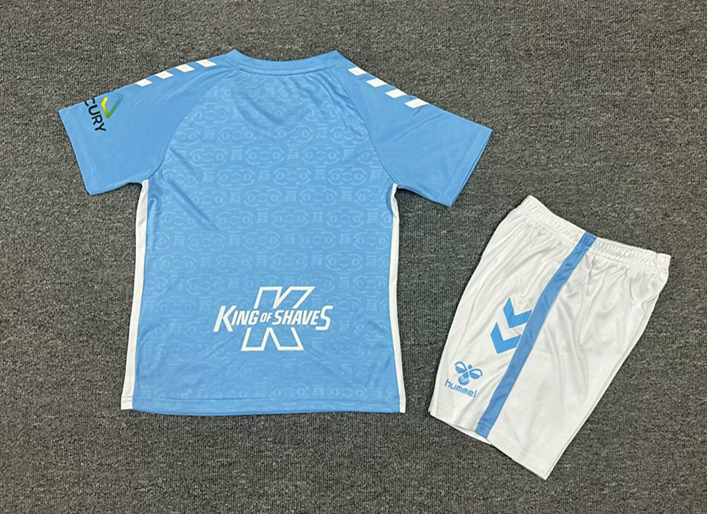 2024-2025 Coventry City Home Blue Kids/Youth Soccer Uniform-7809