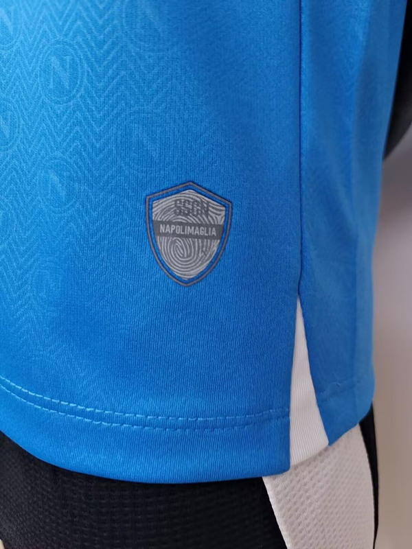 Player Version 2024-2025 Napoli Home Blue Thailand Soccer Jersey AAA-9926