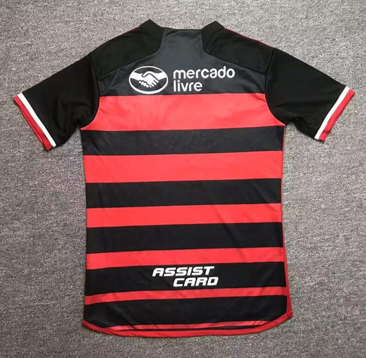 2024-25 Flamengo Home Black&Red Thailand Soccer Jersey AAA-417
