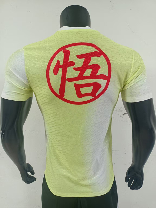 Player Version 2025-2026 Japan Dragon Ball Yellow&Blue Thailand Soccer Jersey AAA-1959