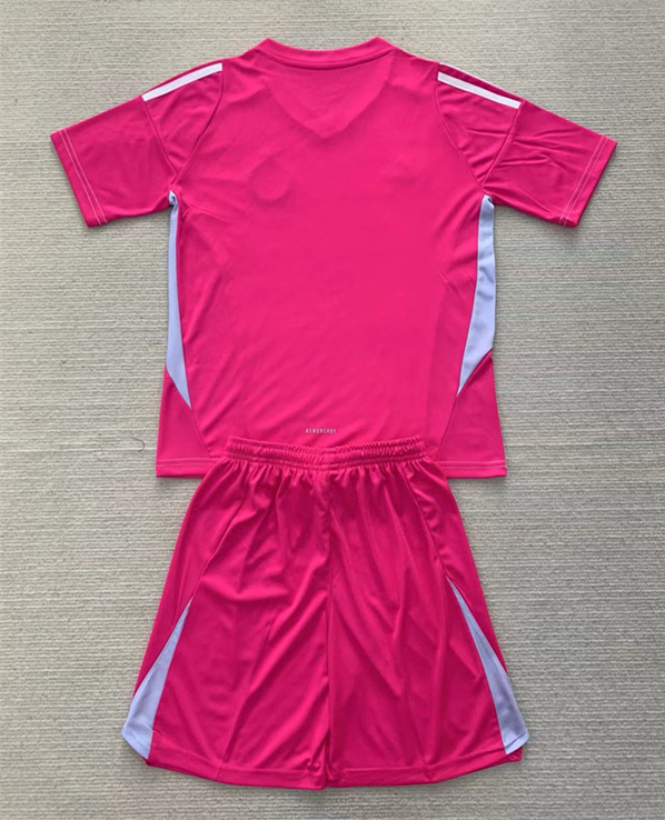 2024-2025 Celtic Goalkeeper Pink Kids/Youth Soccer Uniform-AY