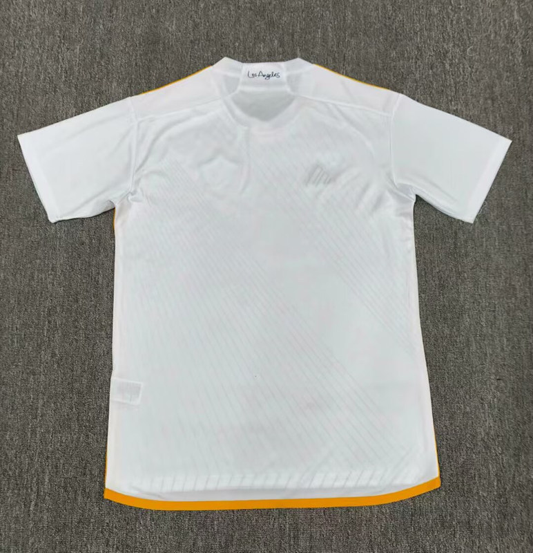 (s-4xl)2025-26 Los Angeles Galaxy Splicing dark purple Thailand Soccer Jersey AAA-9755