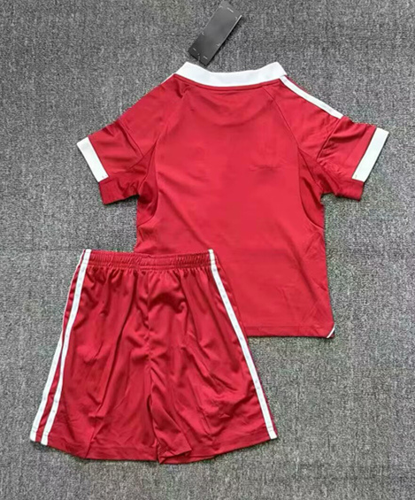 2025-26 Liverpool Home Red Kids/Youth Soccer Uniform-2483