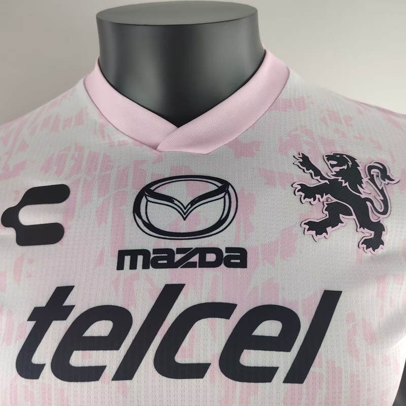 Player Version 2024-2025 Club León Away Pink Thailand Soccer Jersey AAA-7148