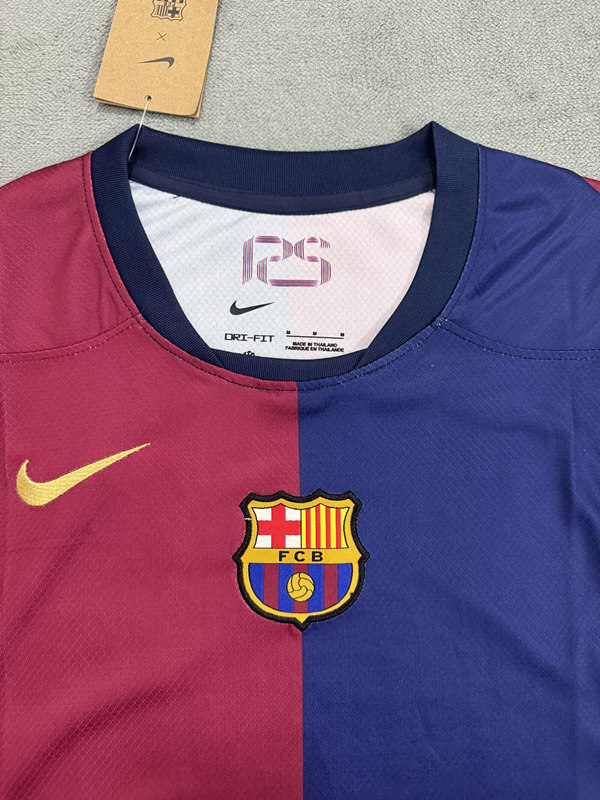 Without Sponsor 2024-2025 Barcelona Home Red&Blue Women Thailand Soccer Jersey AAA-4506
